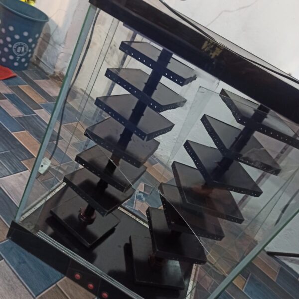 360° Rotating Showcase Tower